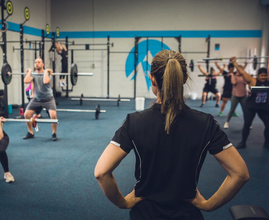 Group strength class at 365 Performance, six minutes from Milperra