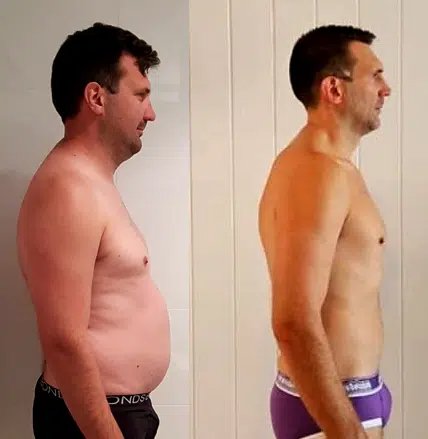 Josh L. transformation - 20kg lost and kept off at 365 Performance